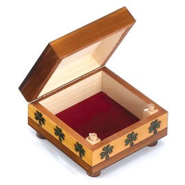 PolishArt Claddaugh - Secret Wooden Puzzle Box