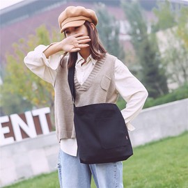 OrcOw Women Canvas Tote Bag Large Shoulder Bag with Pocket Zipper Casual Hobo Handbag Large Capacity Shopping Bag Work Ladies Casual Crossbody Bag Canvas Beach Bags for School Daily Work