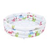 Inflatable Kiddie Pool PVC 31.5 Inch Cartoon Dinosaur Round Outdoor