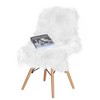 Trintion Faux Fur Rug Fluffy Imitation Sheepskin Carpet 40 x