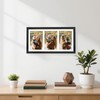 decorUhome 8x16 Picture Frames Collage Wall Decor, Display 3Pcs 5x7