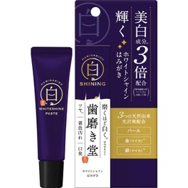 Toothbudo White Shine Paste, Fresh Mint Flavor, 1.1 oz (30 g), Toothpaste, Whitening, Smooth, Cavity Prevention