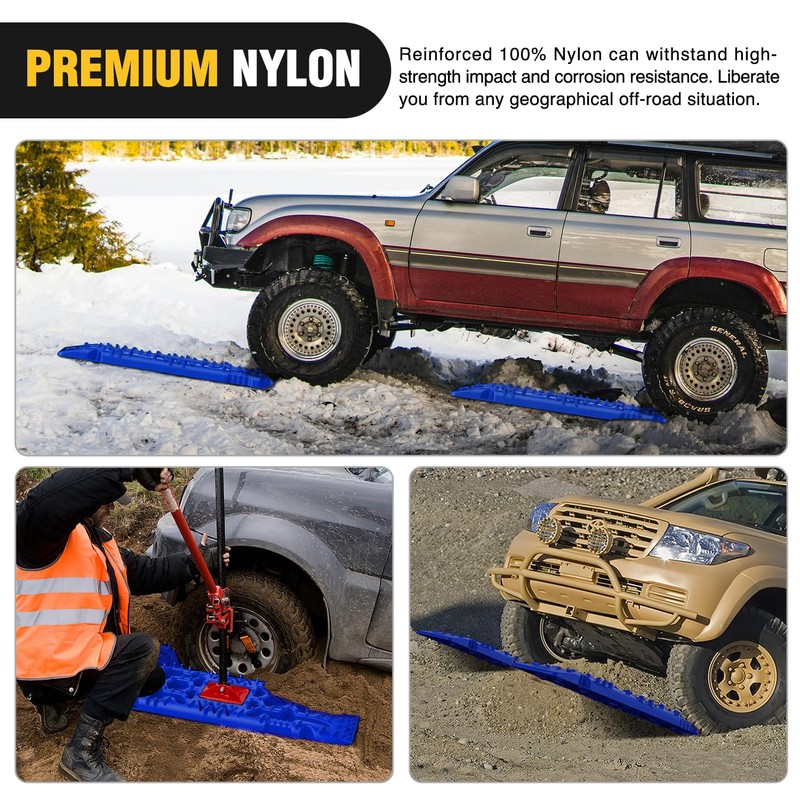 Nilight Recovery Off-road Traction Boards with Jack Lift Base Emergency