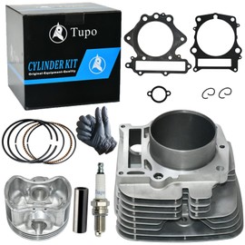 Tupo 595cc 95mm Cylinder Piston Ring Gasket Top End Rebuild Kit Compatible with Yamaha Grizzly 600 YFM600F YFM600 XT600 TT600 SRX600S YFM 600 Grizzly Realtree Hunter 600