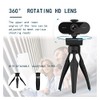 Webcam 2K Full HD Web Camera with Microphone USB Plug