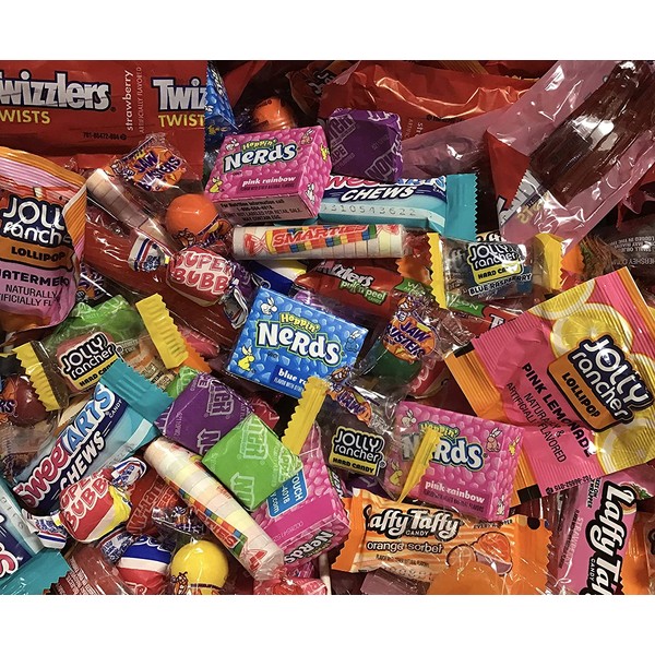 RiverFinn ULTIMATE Assorted Classic Candy Mix! Mega Variety! Individually Wrapped Bulk FRESH From Manufacturer. DELICIOUS Assortment. Perfect for Parties, Parades, Pinatas, & more.. (4 lb)