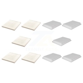 PUR 5x Air + 5x Cabin Filter (10 Total) Kit Replacement For 2005-2023 Toyota Tacoma 2.7L KFL-102112
