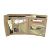 Camouflage Bifold Nylon ID Wallet. Hook and Loop. Made in