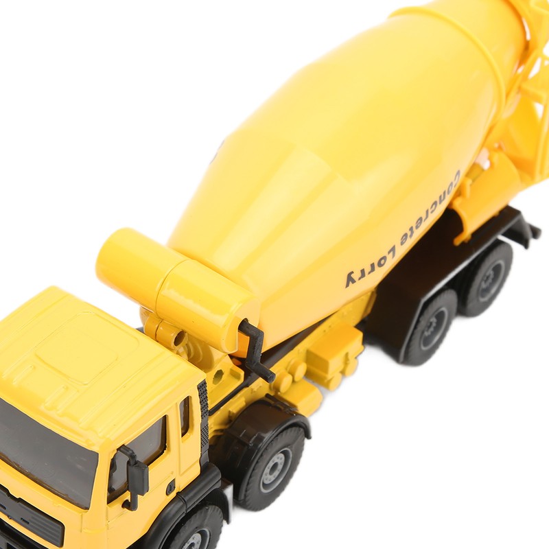 1:50 Concrete Mixer Truck Model Simulation Alloy Engineering Transport Vehicle