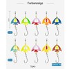 5 pcs 360° Drehung Zum Anlocken Von Fischen, Alriedy Forellenköder