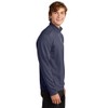 SPORT-TEK Sport-Wick Textured 1/4-Zip Pullover ST860, True Navy, Large