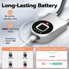 Fingerprint Cable Lock, eLinkSmart Fridge Locks with Bluetooth APP Control,