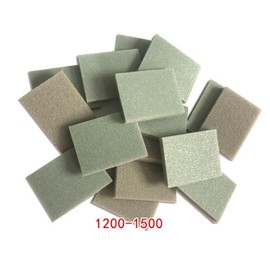 Boxonly 10 PCS 30mmx40mm Foam Sanding Sponge Sandpaper Abrasive Blocks Wet Dry Bodywork Foam Sanding Block 800-1000 Grit