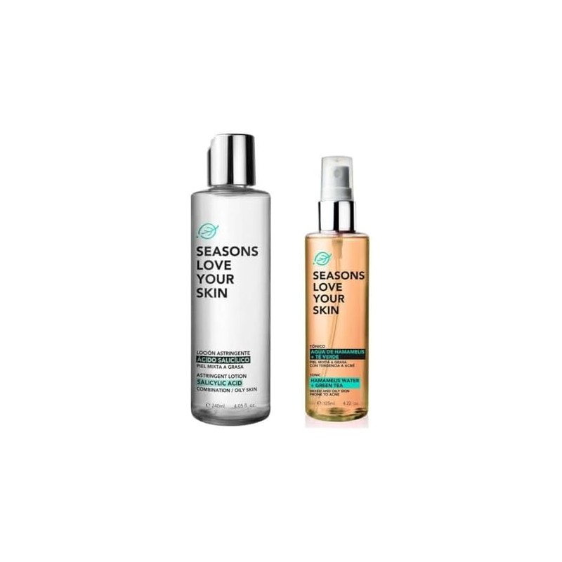 Seasons Love Your Skin Loción Ácido Salicílico + Tónico Agua