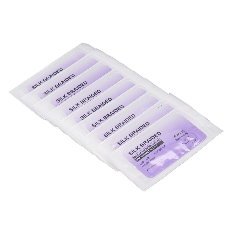 Sutures Thread with Needle Individually Packed Improve Skills Multipurpose for