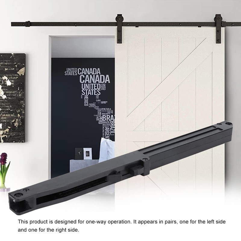 ZDETGU Soft Close Mechanism for Sliding Barn Door Adjustable Rise