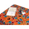 Mantel de hule con diseño de flores dulces – naranja