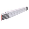 STABILA Type 1607 2m White Wooden Folding Ruler Metric Scale