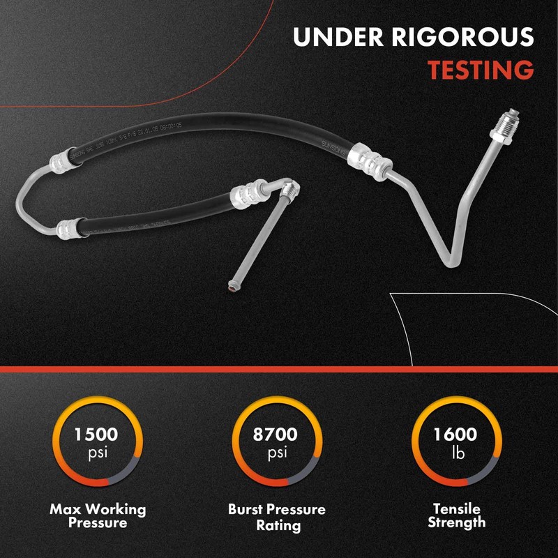 A-Premium Power Steering Pressure Hose Line Assembly Compatible with Jeep