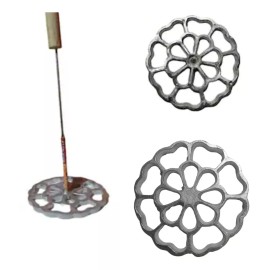 Rey de la buñuelas Par De Molde Para Buñuelos Incluye Tenaza