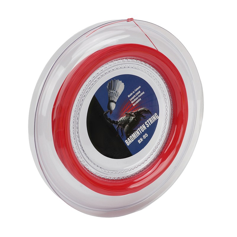 POWERTI Badminton Racquet String High Elasticity Wear Resistant Resin Fibre