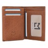 Mala Leather Bloomsbury Collection Leather Wallet RFID Blocking 1045_17 Tan