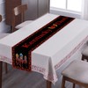 Vohado 2025 Derby Table Runner Roses Horse Racing Decorations Holiday