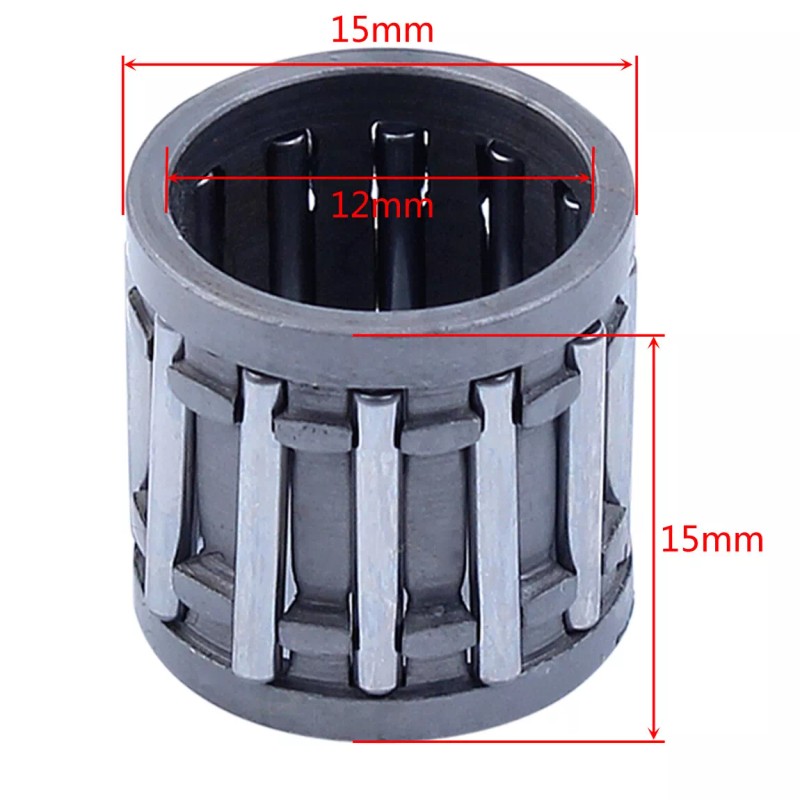 For Husqvarna 52mm Cylinder Piston Top End Rebuild Kit For