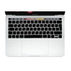 WYGCH Russian Language Ultra Thin Silicone Keyboard Cover for MacBook
