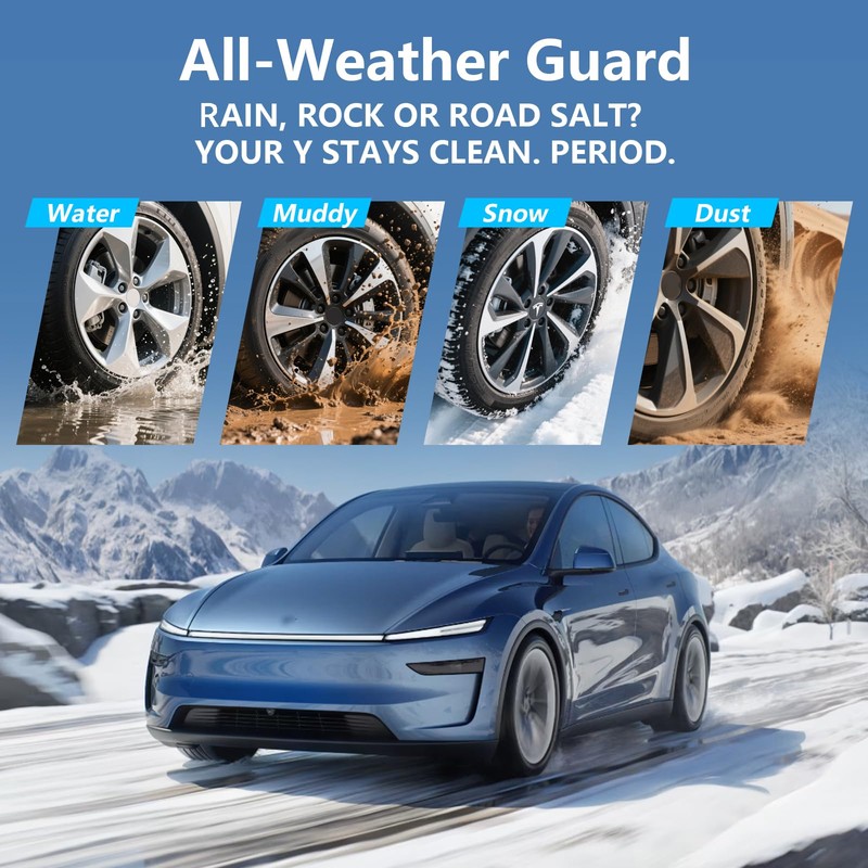 Heenvn Model Y Juniper Mud Flaps