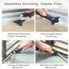 Bestac Silicone Caulking Tool Set - 3-in-1 Applicator for Bathroom,