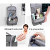 Toiletry Bag,RUMANLE Upgraded Large Hanging Travel Toiletry Organizer Kit with