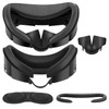 HCHRVR Compatible with Meta/Oculus Quest 3 Accessories,Adjustable Facial Interface And
