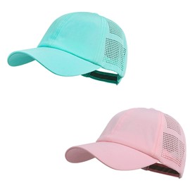 Women Quick Drying Baseball Cap Sun Hats Mesh Lightweight UV Protection for Outdoor Sports - Multiple Colors