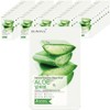 Eunyul Natural Moisture Aloe Mask Pack, 50 packs, 1 pack / 은율 내츄럴 모이스처 알로에 마스크팩, 50개입, 1개