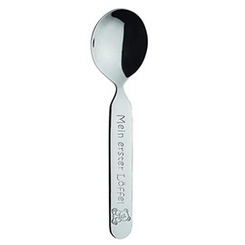 Puresigns Baby Spoon My First Spoon, Silver-Plated