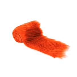 Faux Fur Fabric Trim for Crafts | Orange Fur Fabric | Fur Trim for Gnome | Fuzzy Craft Fur for Making Supplies | Grinch Faux Fur Material | Plush Fake Fur Crafts Ribbon for Therian Stuff | 4X60