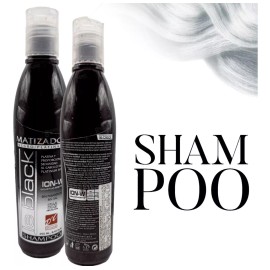 D'Conde Shampoo Matizador Plata Le Black + Tratamiento Para Cabello