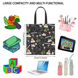 Novelty Horror Ghost Face Scary Movie Inspired Scream Lover Gift (Scream Tote CA)