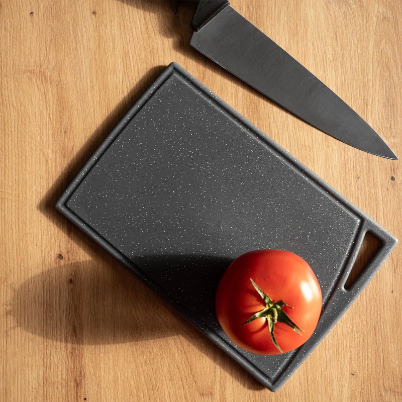 KADAX Chopping Board 24.5 x 16 cm, Plastic Kitchen Board,