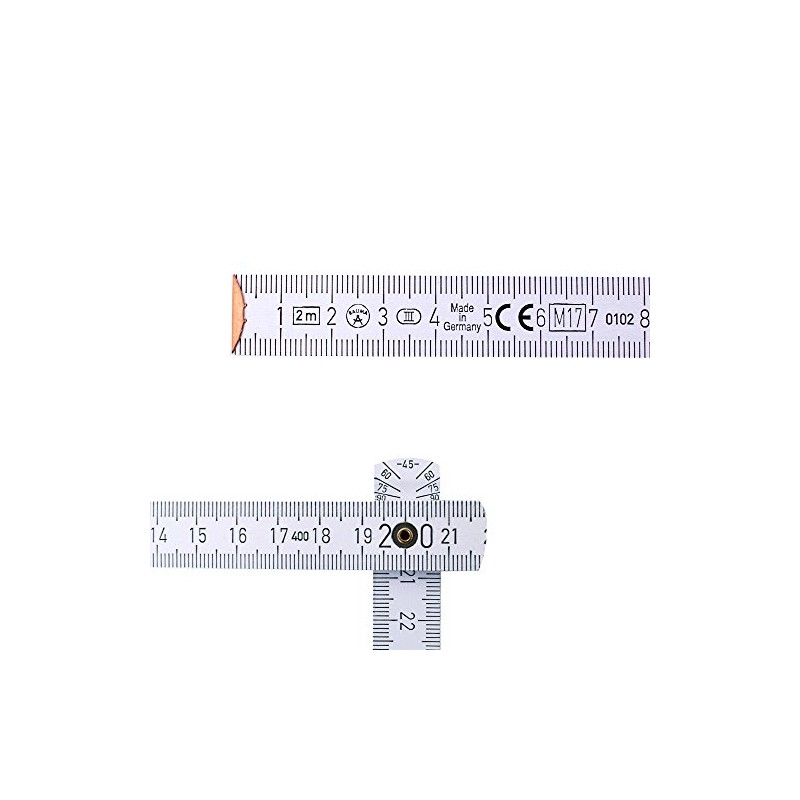Folding Ruler Metre Stick - Laser Engraved with Saying- Father's