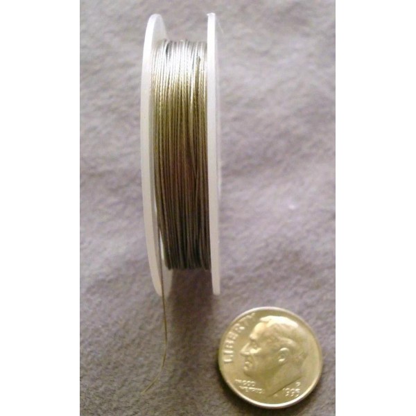 Unbranded 32 Ft tiger tail nylon coated stainless beading wire