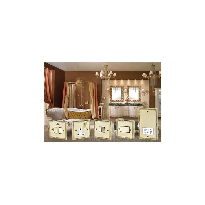 Light Dimmer Switch 1 Gang - Push On/Off 1000W -