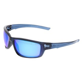 MCR Safety SR338B Swagger SR3 Series Dielectric Safety Glasses, Blue Frame, Blue Diamond Mirror Lens