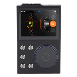 16GB HiFi MP3 Player with Bluetooth5.3, Lossless DSD DAC FLAC Digital Audio Music Player, High-Res Portable Music Player with 2.4 Inch HD Screen, 10H Playtime, for Travel