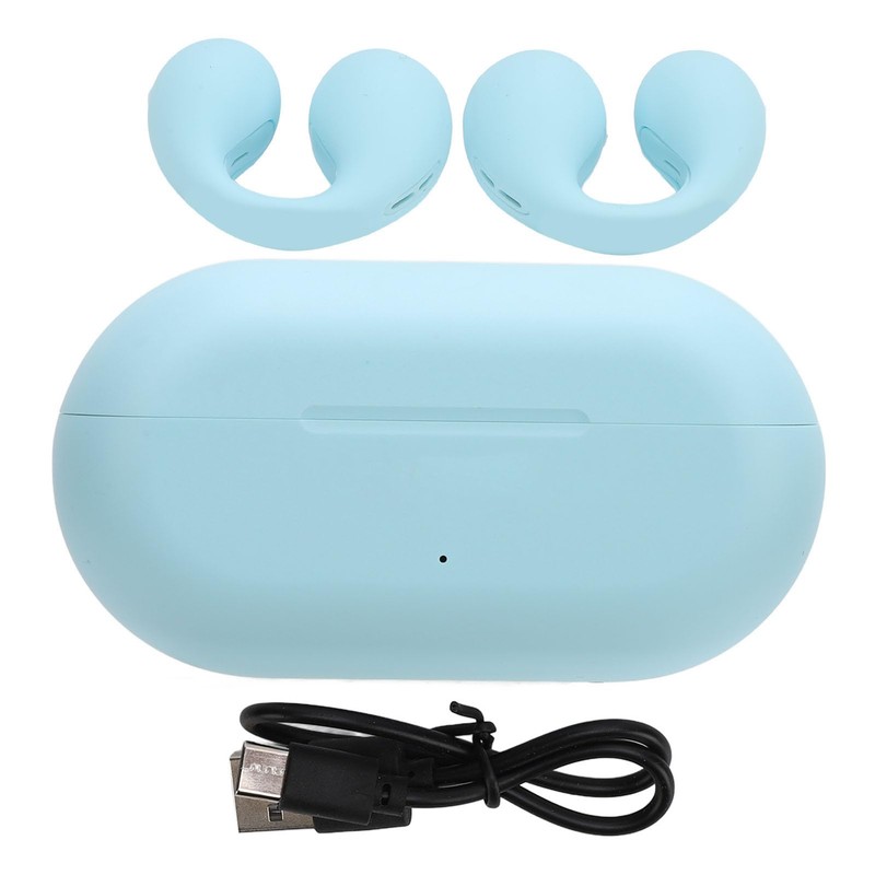 Open Ear Bone Conduction Headphones, Bluetooth 5.3 Noise Reduction Touch