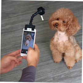BESPORTBLE 14.6cm Plastic Stick for Pet Photo Selfie Stick Phone Holder Easy to Use for Dogs Cats and Puppies