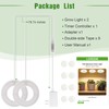 LORDEM Ceiling Grow Light for Indoor Plants, 96 LEDs Full
