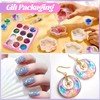 12 Colour Face Glitter Chunky Sequins and Fine Glitter Mix