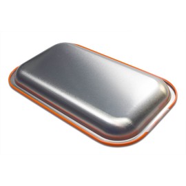 Smizzle Rolling Tray - Silver Medium